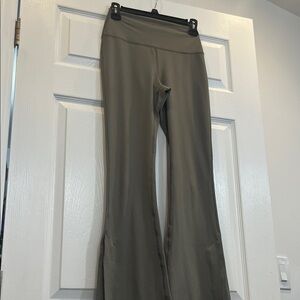 90 Degree By Reflex Olive Flare Pants